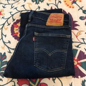 Levi 513 blue jeans